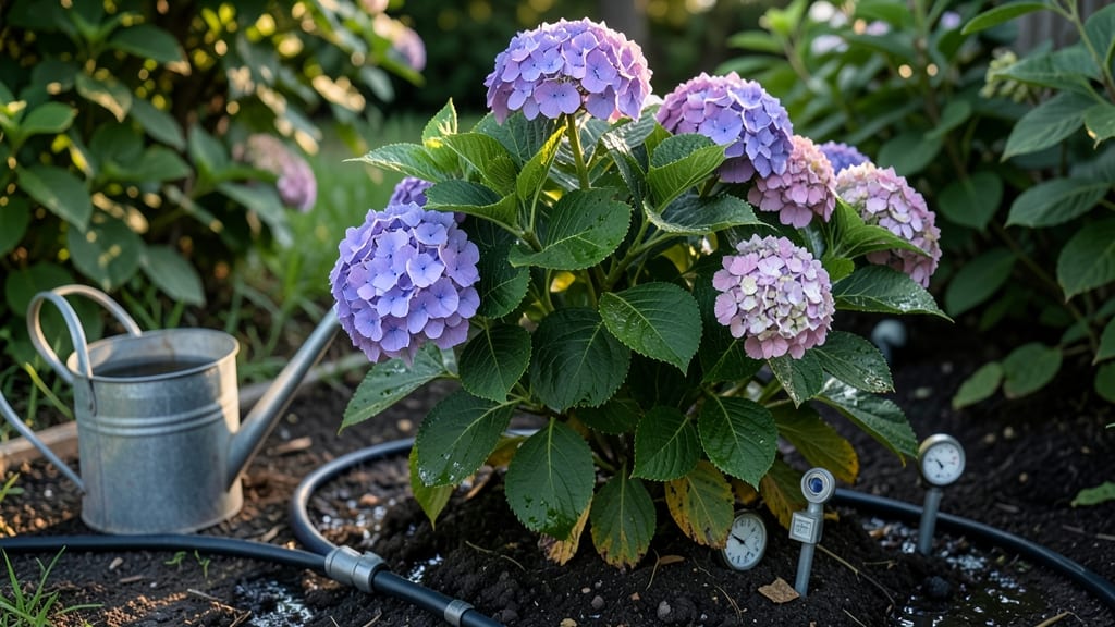 Best Time to Water Garden Plants: Morning Mist Spray for Root Growth Boost