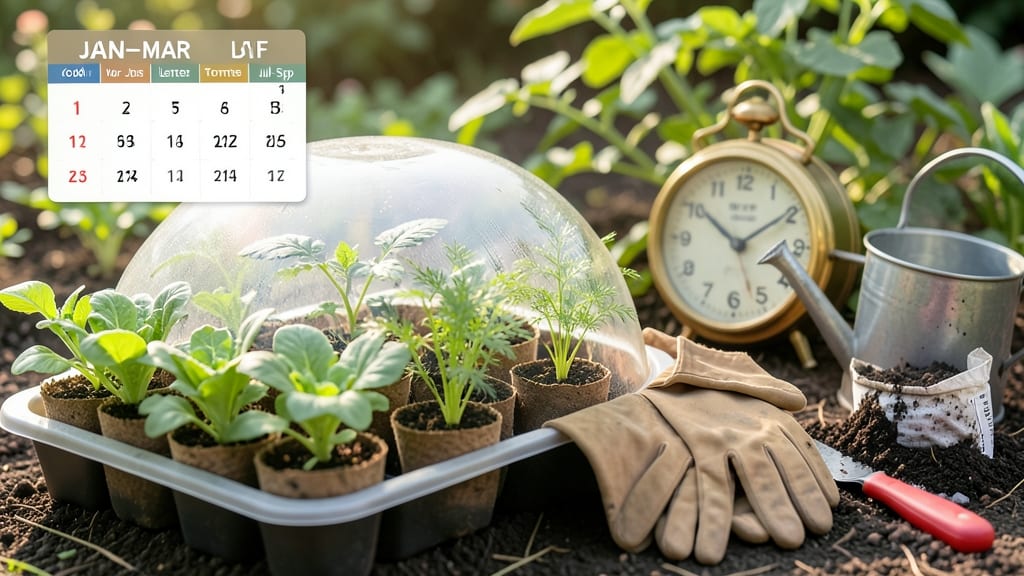 When to Plant a Vegetable Garden in California: Microclimate-Specific Months by Region