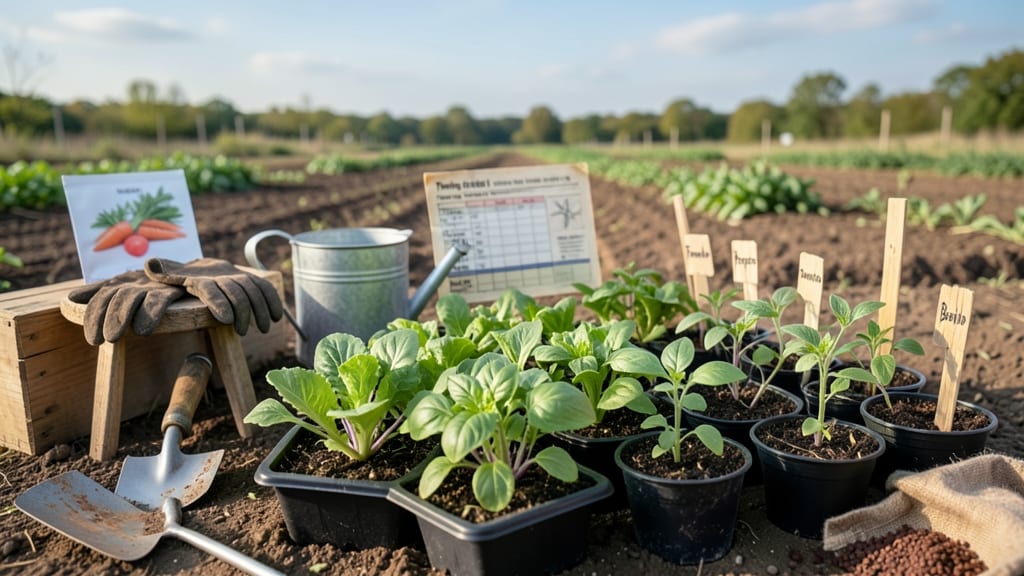 Vegetable Garden Planting Schedule: Zone-Specific Deadlines for Peak Harvests