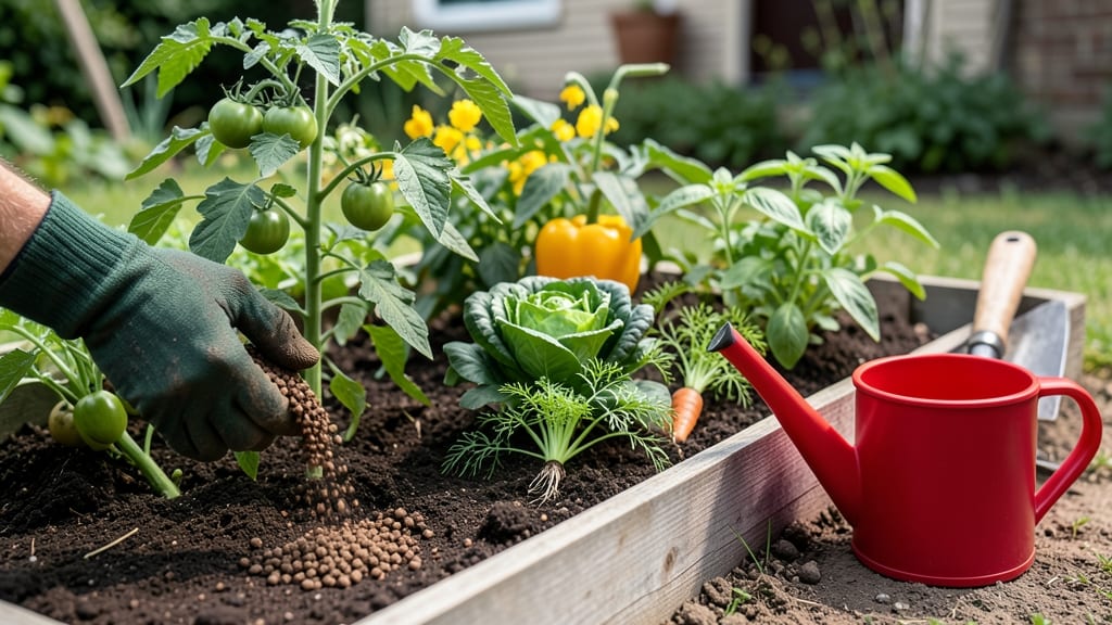 How Often to Fertilize Vegetable Gardens: Seasonal Schedule for Peak Yields