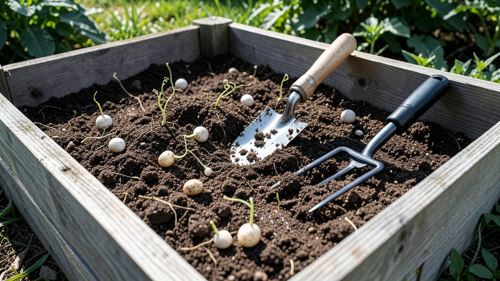 White Balls in Garden Soil: What They Are and How to Remove Them Safely