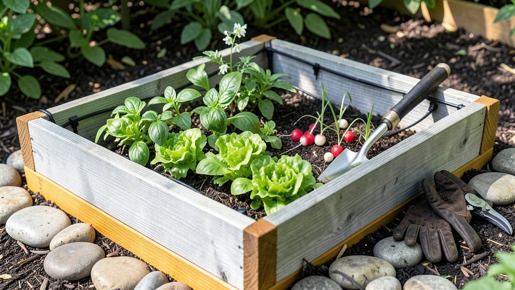 8x8 Raised Garden Layouts: Space-Saving Designs for Maximum Yield