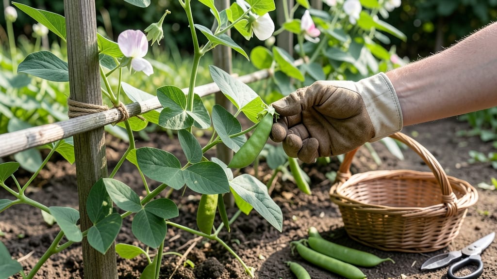 When to Harvest Garden Peas: 3 Simple Tests for Perfect Sweetness