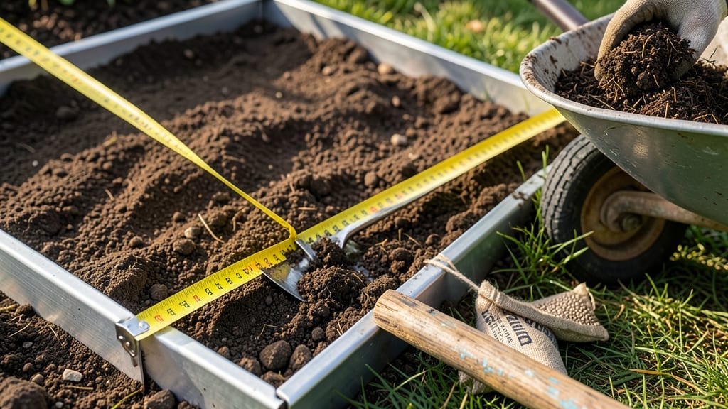How Much Soil Needed for Garden Bed: Depth and Square Footage Calculator