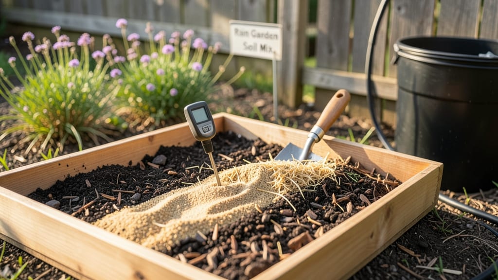 Rain Garden Soil Mix: Best Blend Ratios for Drainage and Plant Health