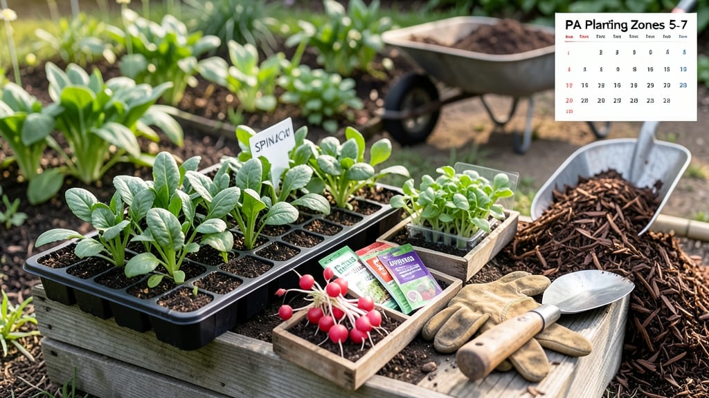 When to Plant Garden in Pennsylvania: Zone-Specific Deadlines for Fast-Growing Crops