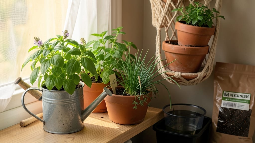 How to Have a Garden in an Apartment: Space-Saving Layouts for Balconies and Windowsills