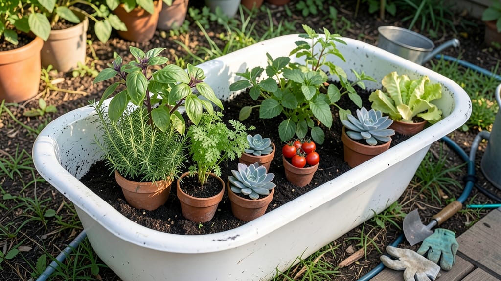 What Is a Garden Bathtub: DIY Materials and Designs for Small-Space Soaking