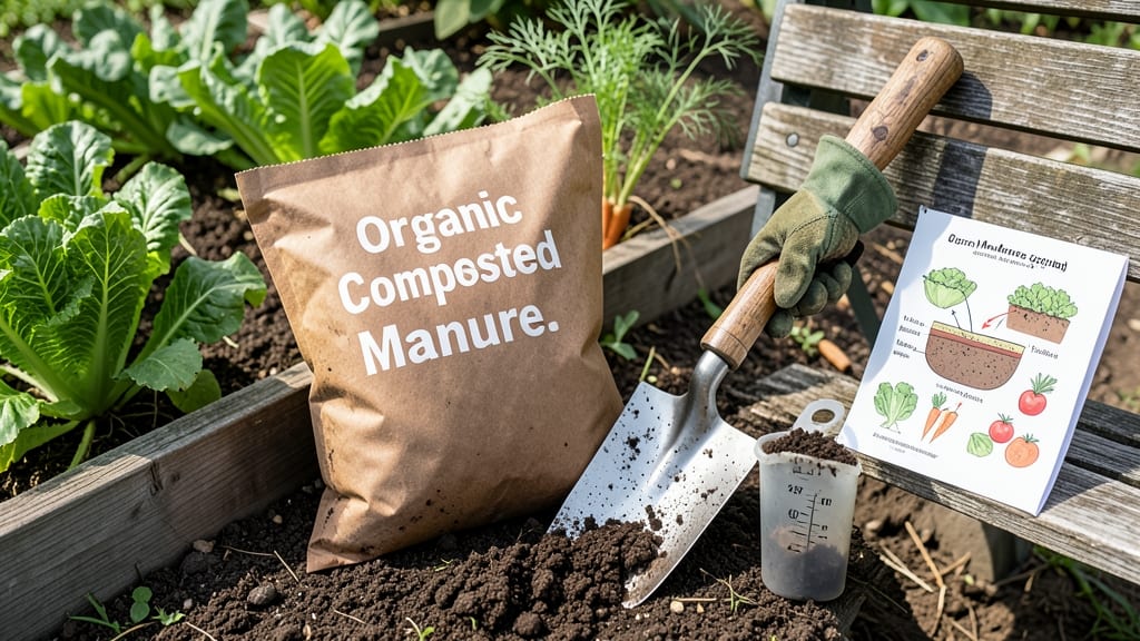 How Much Manure to Add to Garden: Exact Ratios by Soil Type and Plant Needs