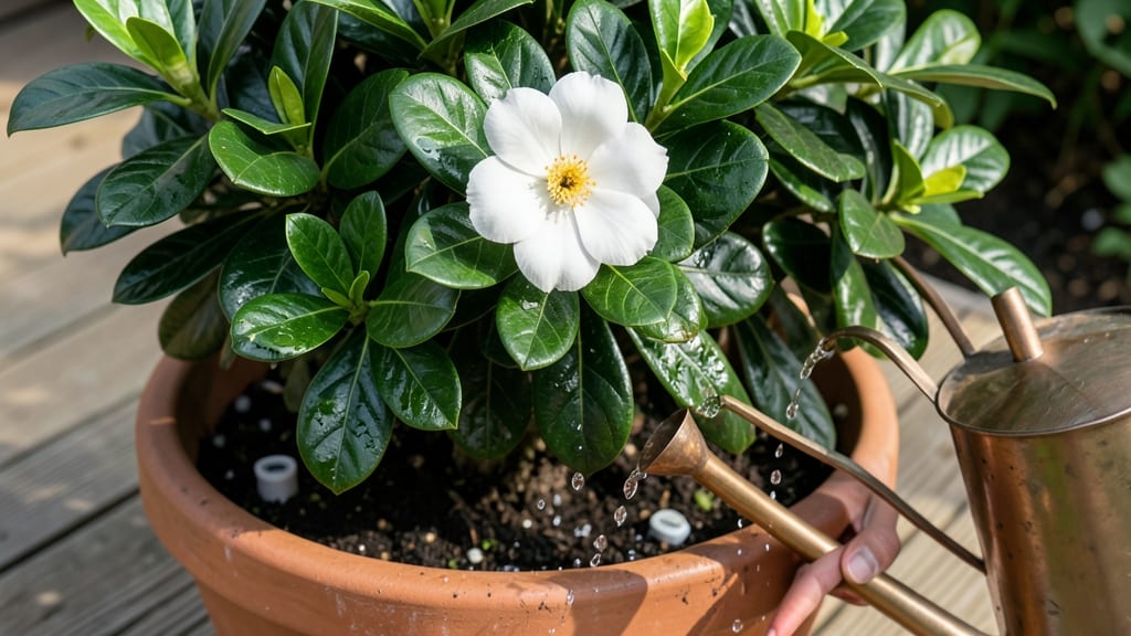 How to Water Gardenias: Soil Moisture Test & Schedule for Fragrant Blooms