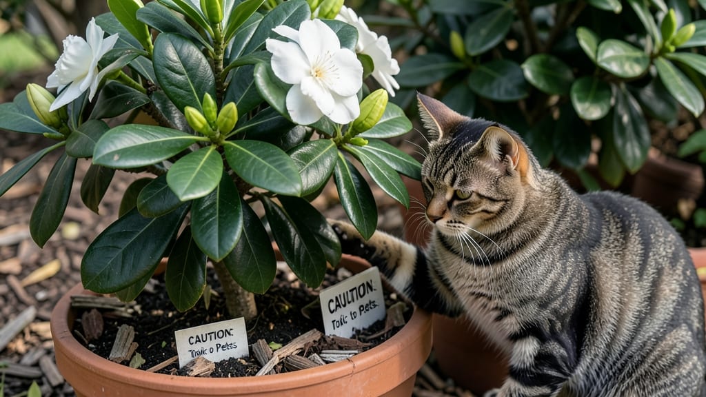 Gardenia and Cats: Toxicity Risks and Safe Plant Alternatives