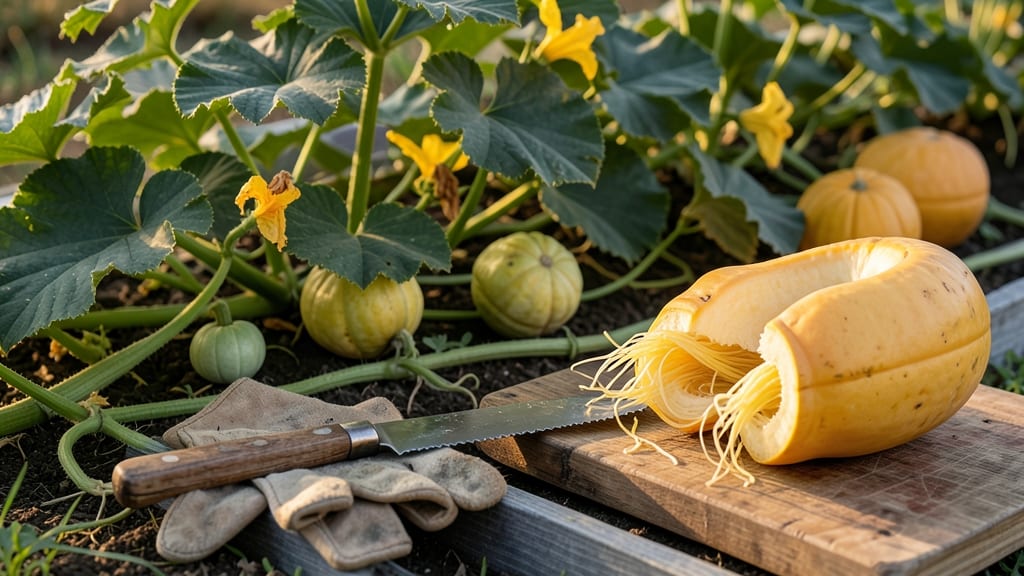 When to Harvest Spaghetti Squash from Garden: 3 Signs Your Vines Are Ready (No Guesswork)