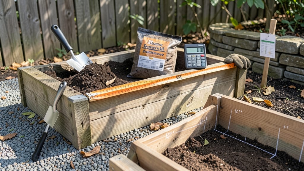 How Much Soil Needed for Raised Garden Bed: Calculations by Depth and Plant Type