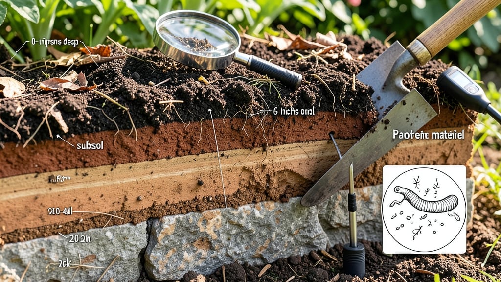 How to Identify Garden Soil Layers: Key Depth Markers and Their Roles