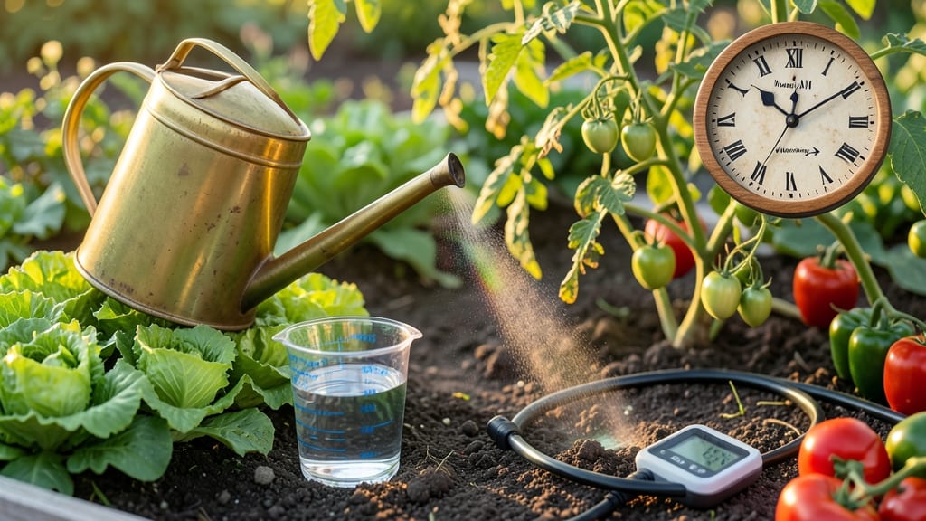 How Much to Water a Vegetable Garden: Science-Backed Schedule by Plant Type