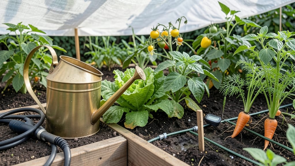 How Often to Water Vegetable Gardens: Soil-Moisture Tests That Save Plants