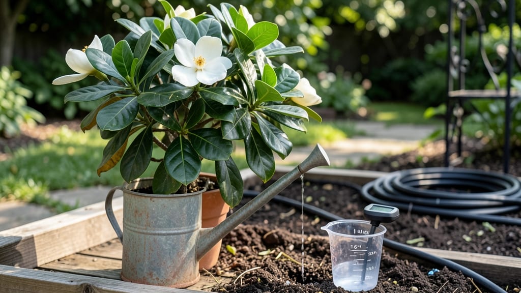 How Much Water Does a Gardenia Plant Need: Exact Weekly Schedule for Thriving Blooms