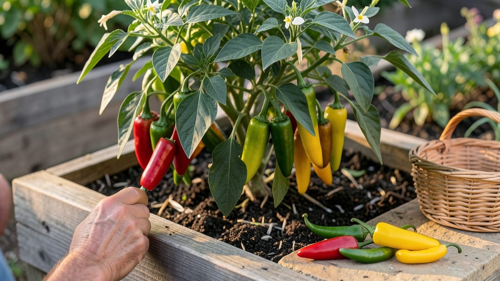 When to Pick Garden Salsa Peppers: Color-Coded Ripeness Stages for Perfect Flavor