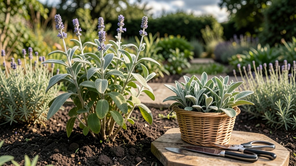 How to Harvest Garden Sage: When and How to Prune for Year-Round Regrowth