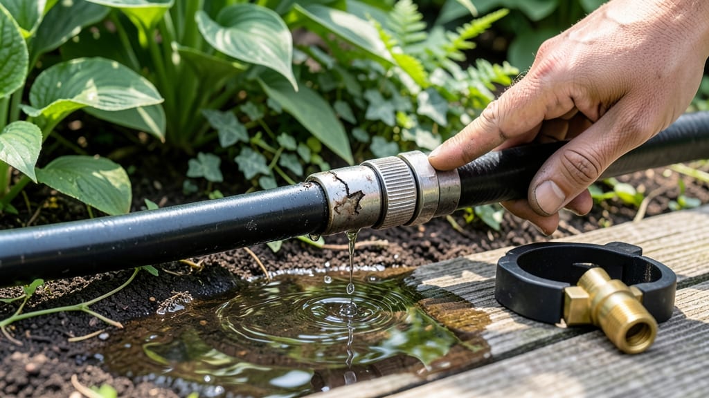Garden Hose Leaking at Swivel: 3 Quick Fixes That Stop Water Waste
