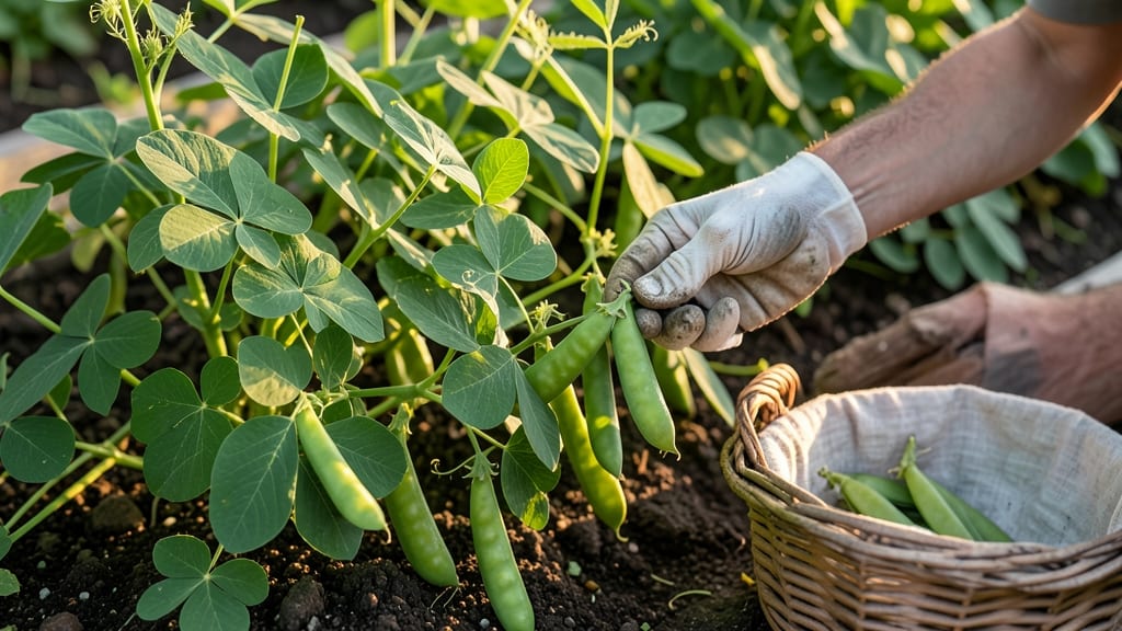 When to Pick Peas From Your Garden: Pod Size and Snap Test for Peak Sweetness