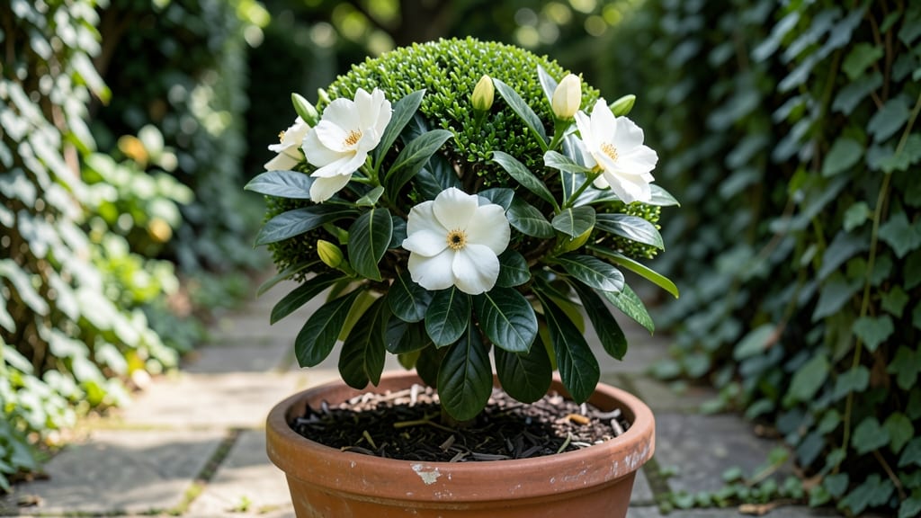 Gardenia Topiary Plant: Pruning Techniques for Perfect Shapes and Year-Round Blooms