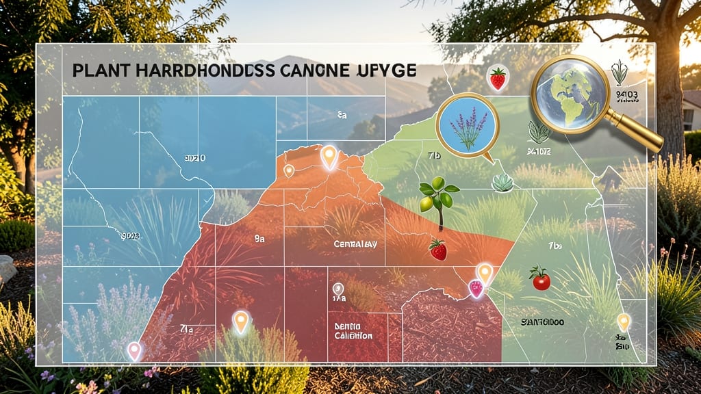 Gardening Zones in California: Exact USDA Map Lookup by Zip Code and Microclimate Adjustments