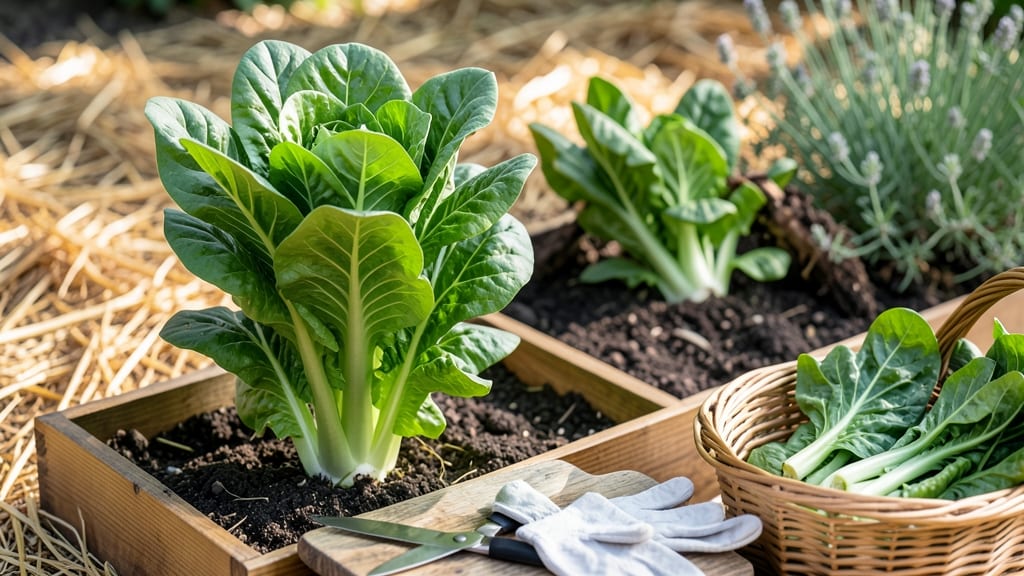 How to Harvest Romaine Lettuce From Garden: When to Cut for Crisp Stems and Regrowth Secrets