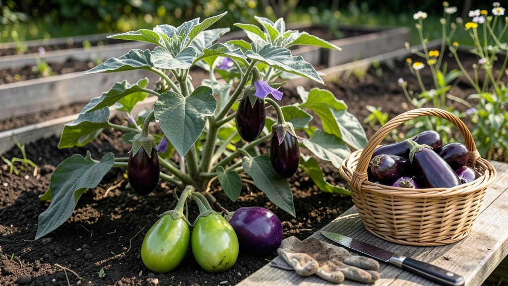 When to Pick Eggplant From Your Garden: Color Shift & Firmness Test for Peak Flavor