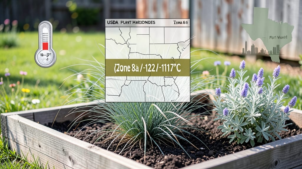 What Gardening Zone Is Fort Worth Texas: USDA Zone 8a and Microclimate Tips