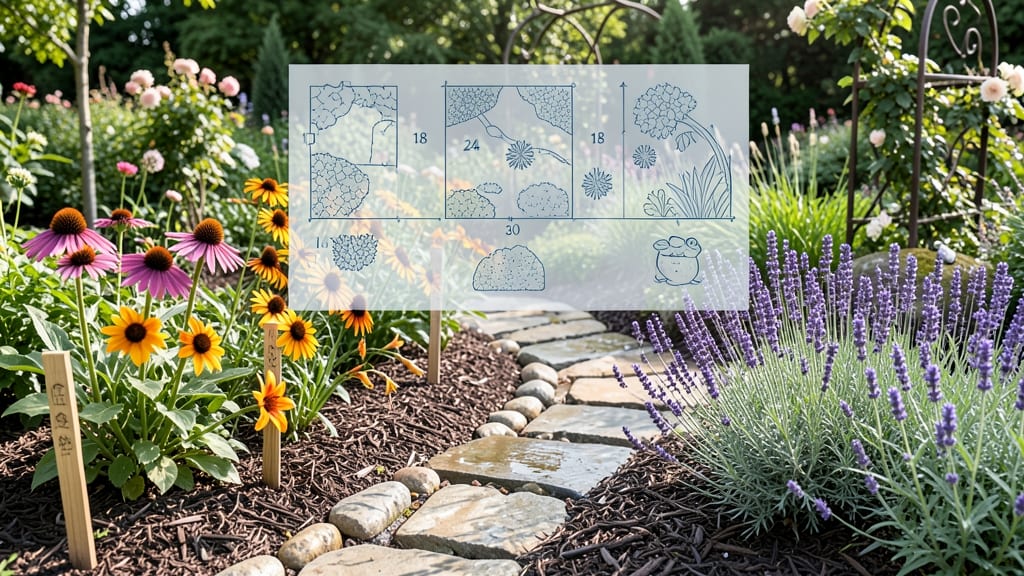 Flower Garden Design Plans: 15 Layouts for Small Spaces With Year-Round Color