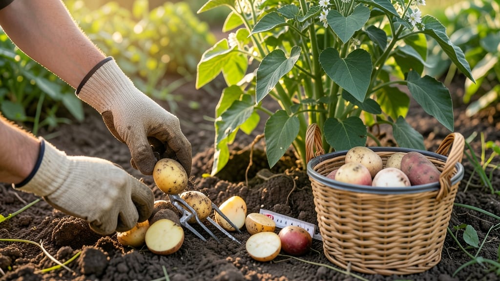 When to Harvest Potatoes From Garden: The Knuckle Test & 4 Signs of Perfect Digging Time