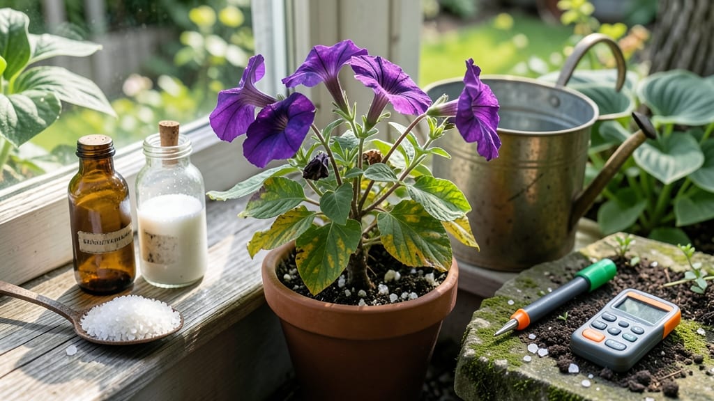 Epsom Salt for Gardens: Magnesium Fix for Yellowing Leaves & Weak Stems