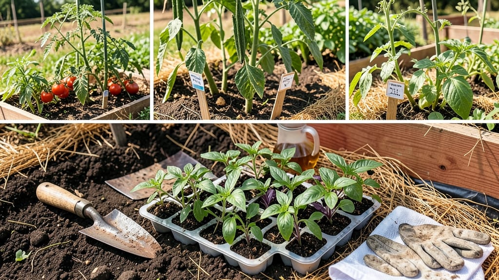 Vegetable Garden in Florida: Best Planting Months by Crop Type