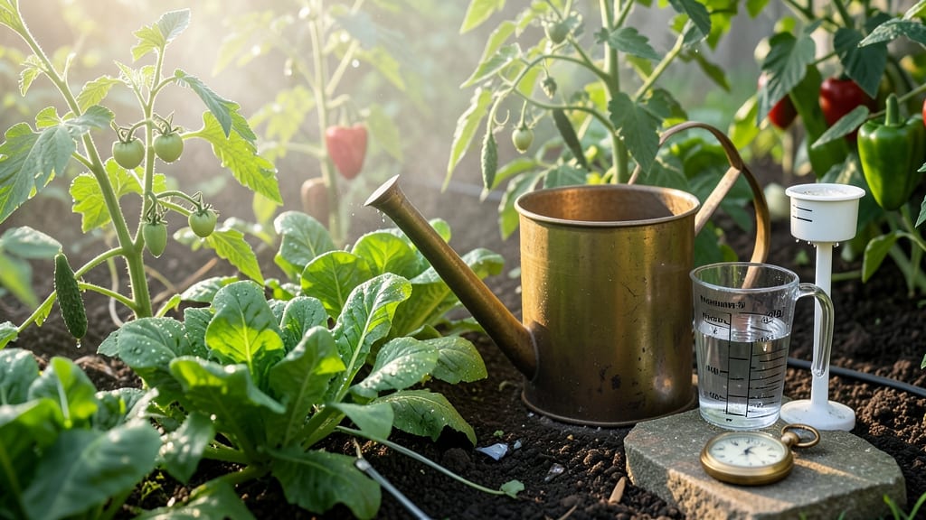 How Much Water Does a Vegetable Garden Need: Weekly Inches by Crop Type