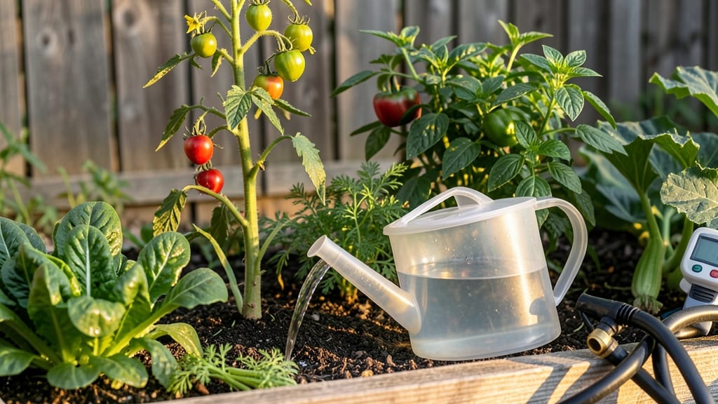 How Long to Water a Vegetable Garden: Deep-Soil Rules by Plant Type